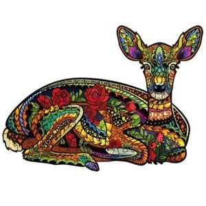 Wood Animal Puzzle - Deer
